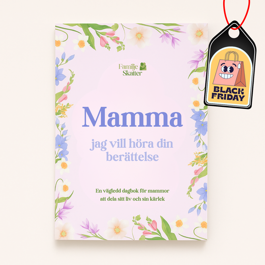 Mammas minnen – en guidad dagbok 🩷 BLACK FRIDAY -50 % 🩷