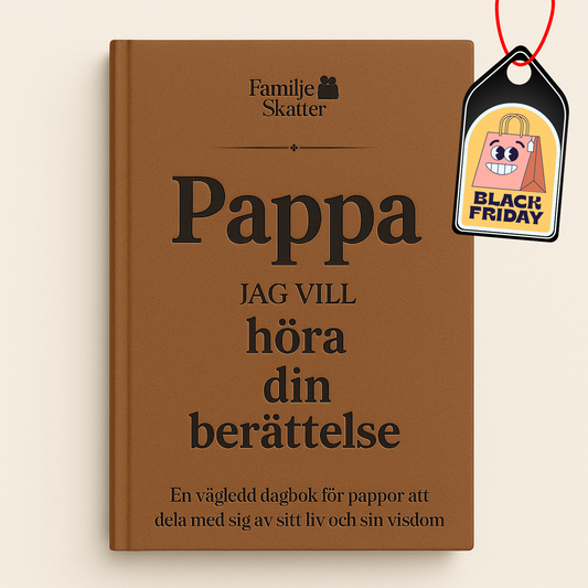 Pappas minnen – en guidad dagbok 🤎 BLACK FRIDAY -50 % 🤎